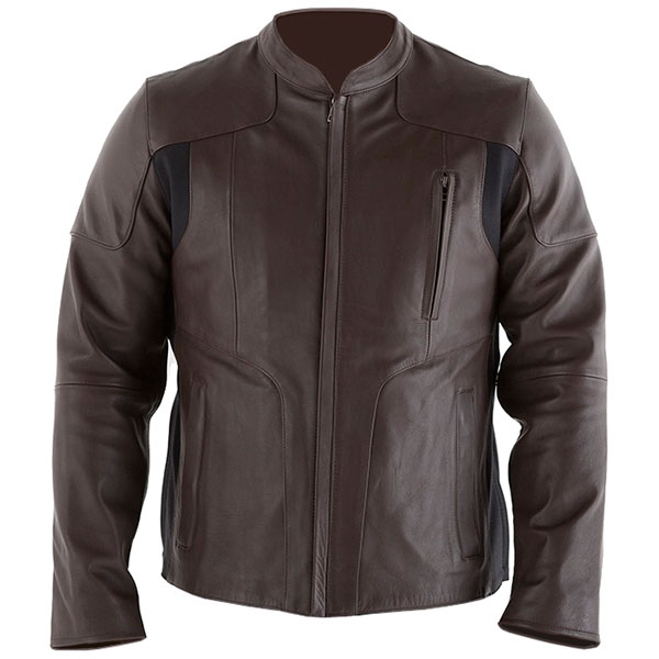 Image of Knox Ford Leather Jacket - Chocolate Brown