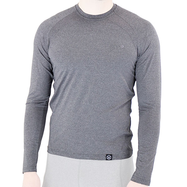 Image of Knox Dry Inside Dual Active Max Long Sleeve Top - Grey