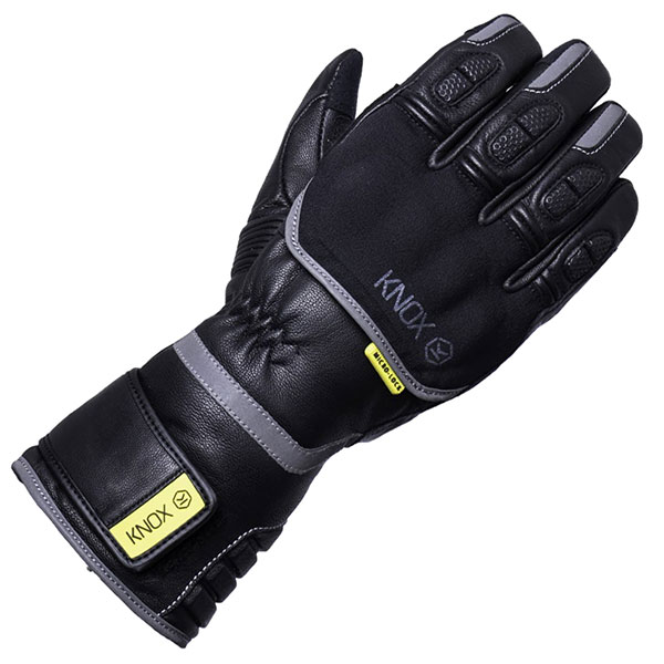Image of Knox Zero 3 Leather MkII Glove - Black
