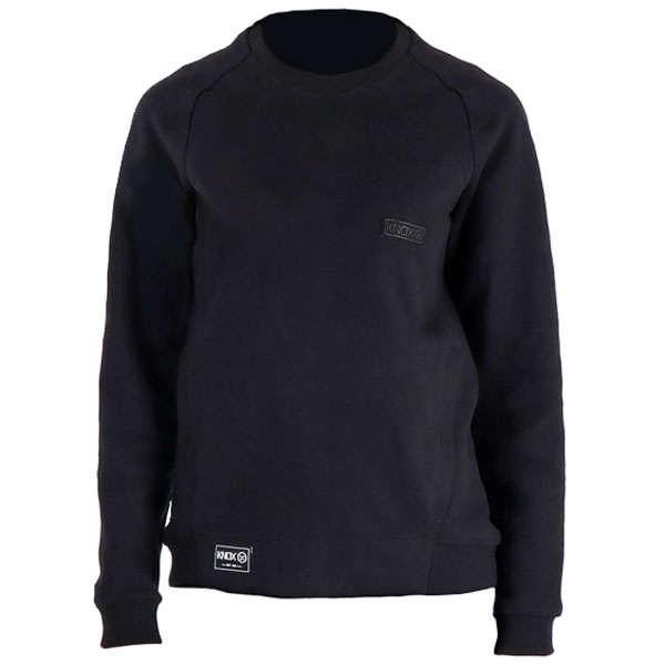Image of Knox Ladies Shield Sweatshirt - Black