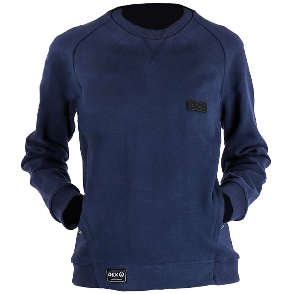 Image of Knox Ladies Shield Sweatshirt - Blue