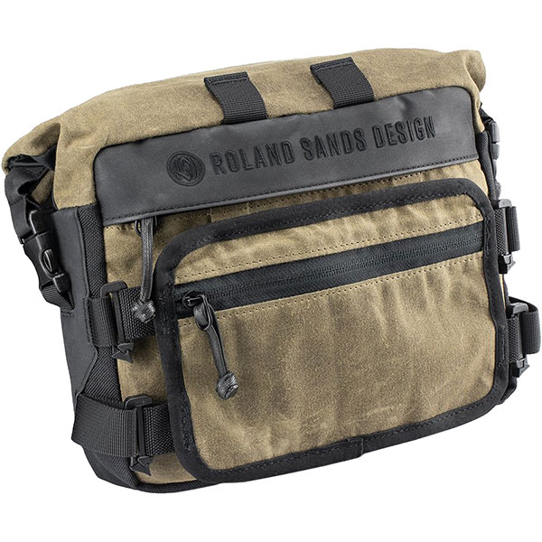 Waxed canvas handlebar bag cheap
