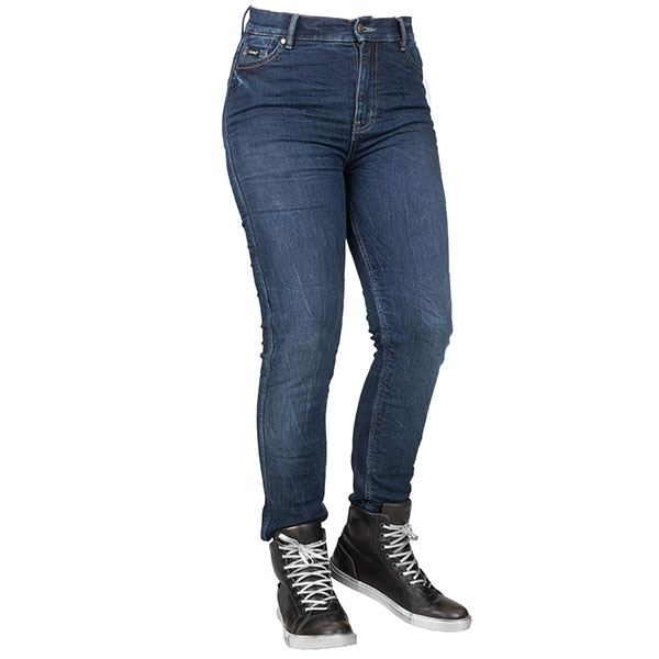 Image of Bull-it Ladies Tactical Icona Straight Covec Jeans - Blue