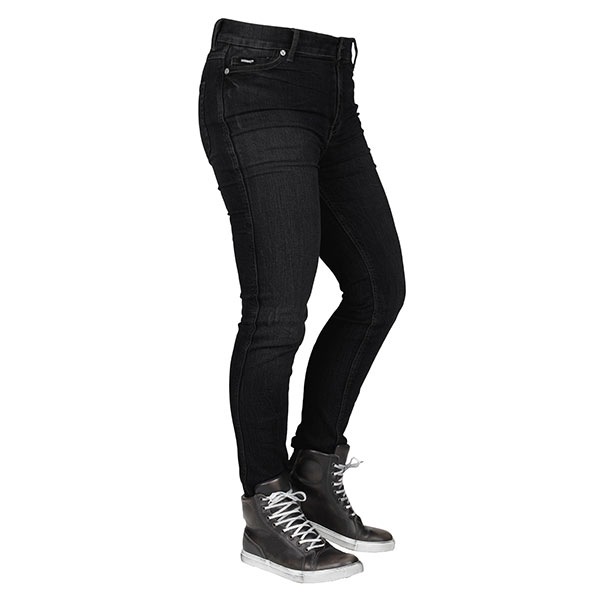 Image of Bull-it Ladies Tactical Stone Slim Covec Jeans - Black