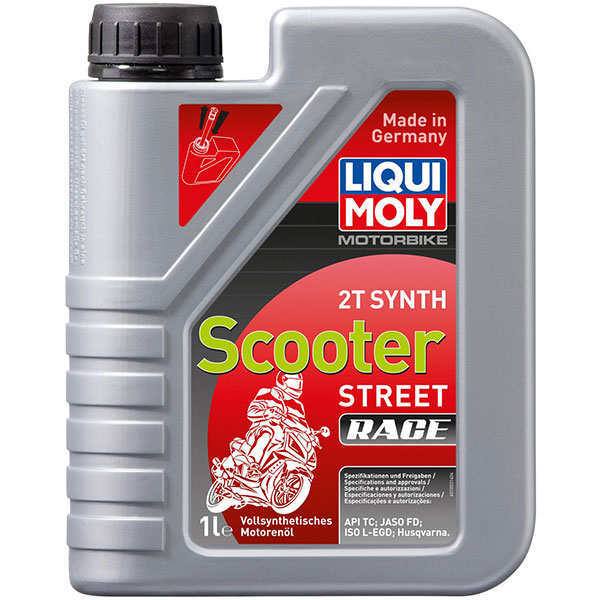 Image of Liqui Moly 2T Scooter Street Race Oil - 1 Litre