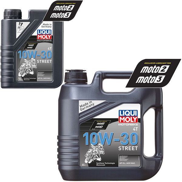 Liqui Moly 4T Semi Synthetic Street Oil 10W30 4 Stroke Motorcycle