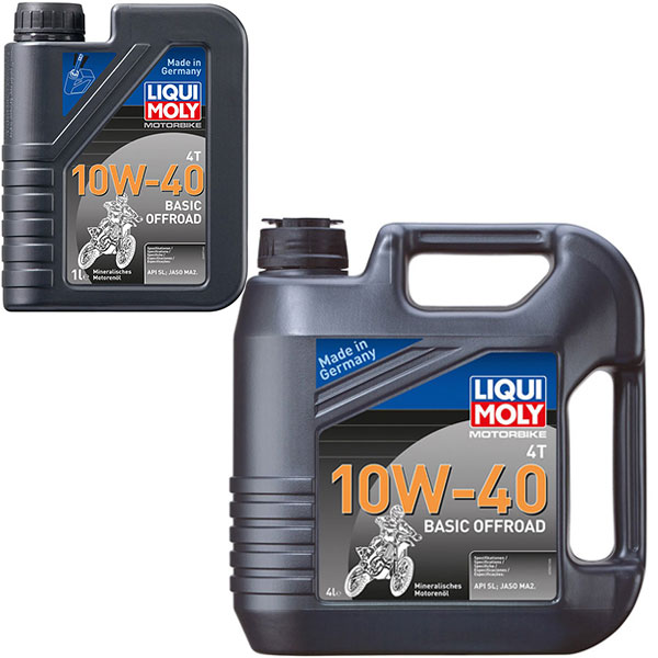 Image of Liqui Moly 4T Basic Offroad Race Mineral Oil 10W-40