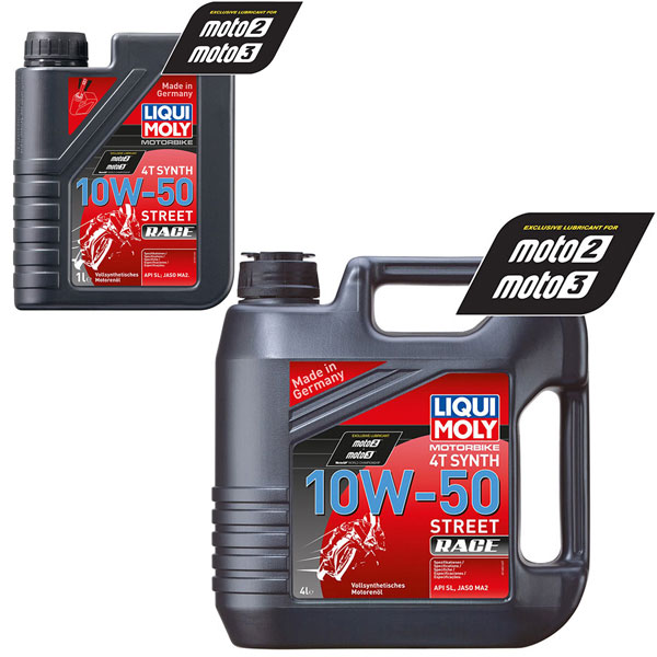 Image of Liqui Moly 4T Street Race Oil 10w-50