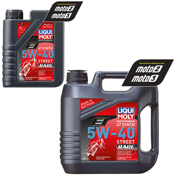 Liqui Moly 4T Fully Synth Street Race Oil 5W40