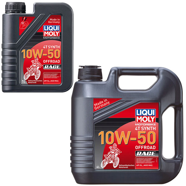 Image of Liqui Moly 4T Fully Synthetic Offroad Race Oil 10W-50