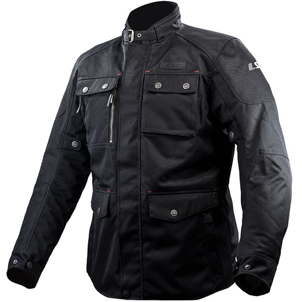 Image of LS2 Bond Textile Jacket - Black