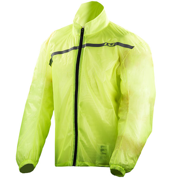 Image of LS2 Commuter Waterproof Jacket - Fluo Yellow