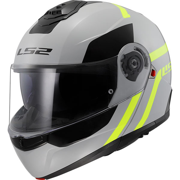 Casque Moto Modulable LS2 Strobe II SVENT - Bleu Vert Brillant