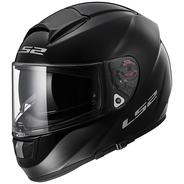 LS2 Vector Evo Solid Black FREE UK DELIVERY