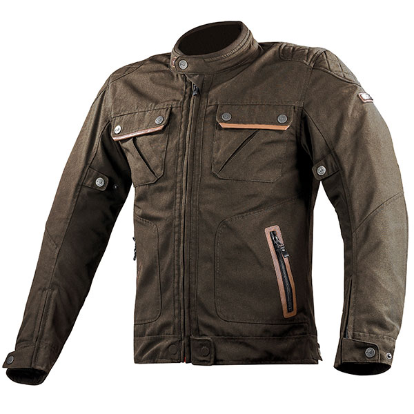 Image of LS2 Bullet Textile Jacket - Brown