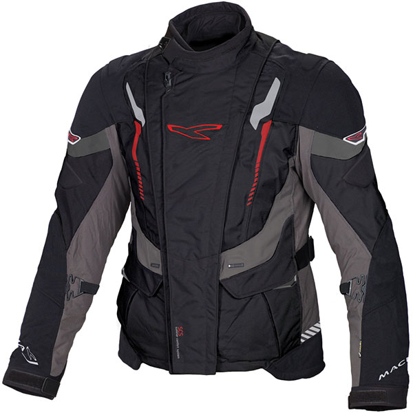 Image of Macna Area Textile Jacket - Black / Grey