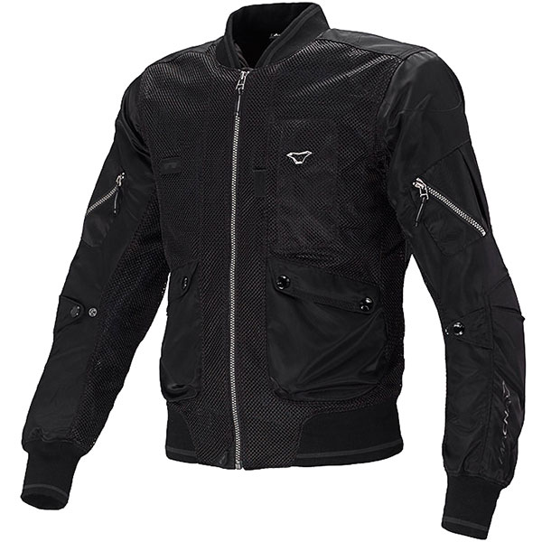 Image of Macna Bastic Air Textile Jacket - Black