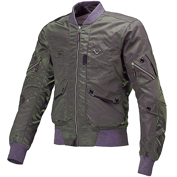 Image of Macna Bastic Textile Jacket - Green