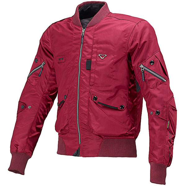 Image of Macna Bastic Textile Jacket - Red