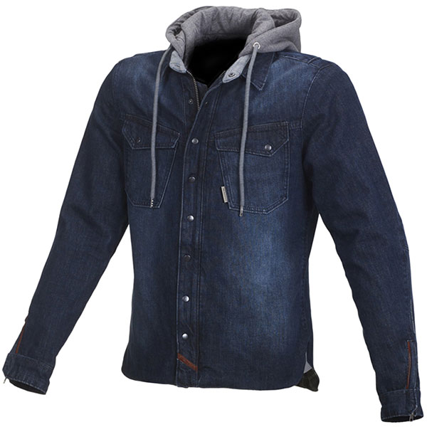 Image of Macna Westcoast Textile Jacket - Dark Blue