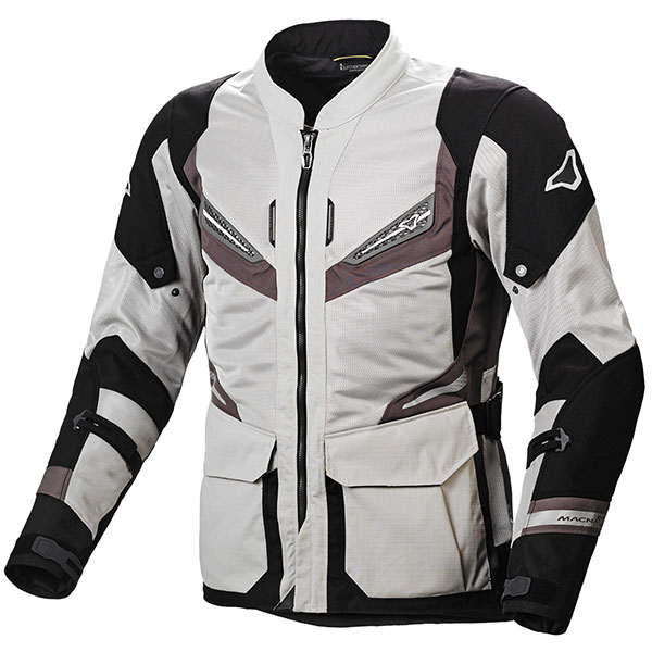 Image of Macna Aerocon Textile Jacket - Black / Grey / Olive