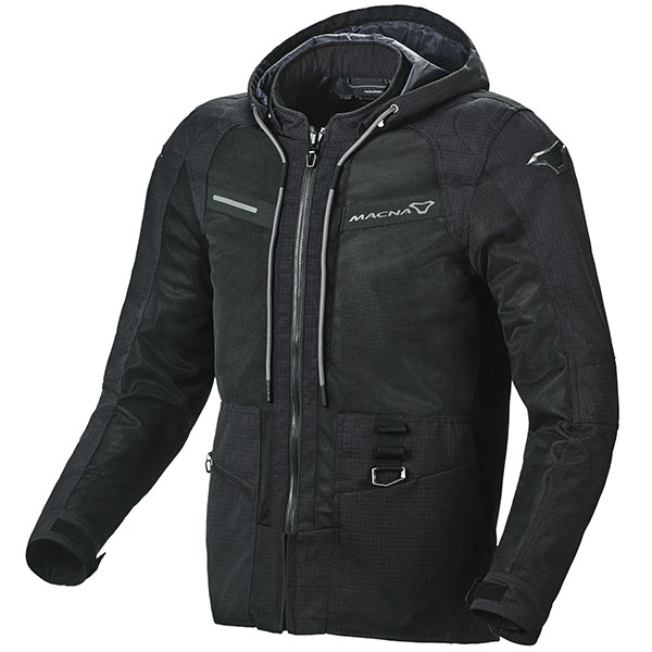 Image of Macna Chinook Textile Jacket - Black