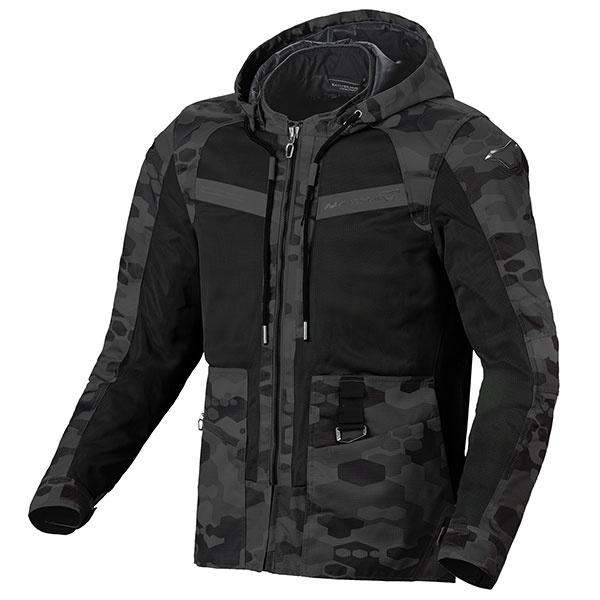 Image of Macna Chinook Textile Jacket - Camo Black