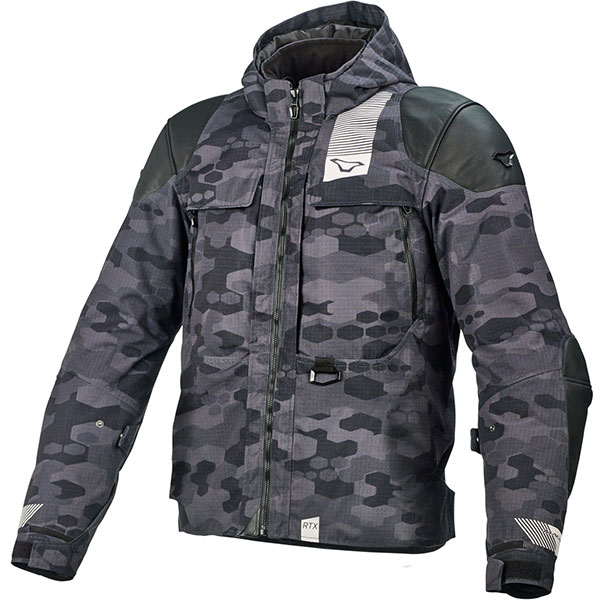 Image of Macna Bazooka Textile Jacket - Black / Camo