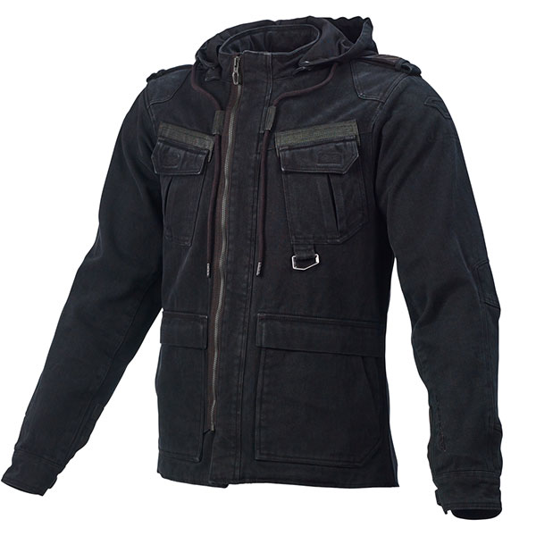 Image of Macna Combat Textile Jacket - Black