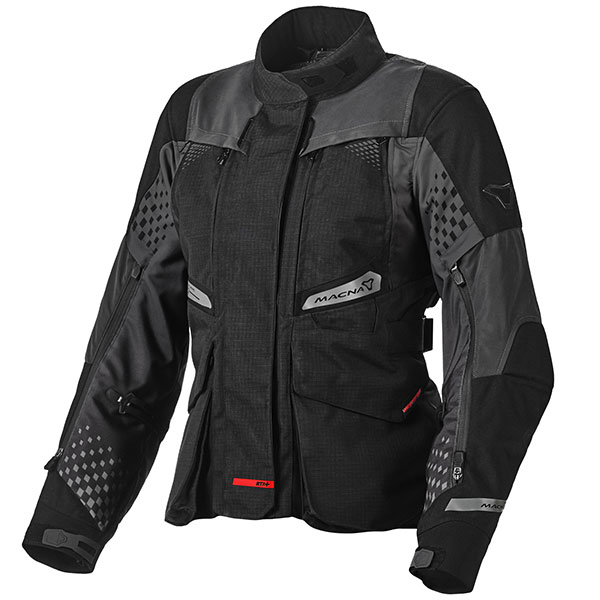 Image of Macna Ladies Fusor Textile Jacket - Black
