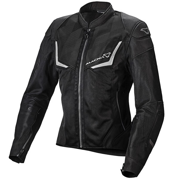 Image of Macna Ladies Orcano Textile Jacket - Black
