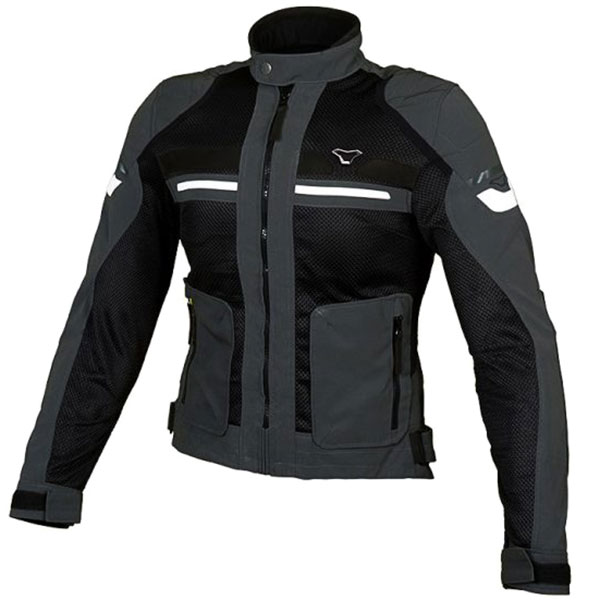 Image of Macna Ladies Rush Textile Jacket - Night Eye Black