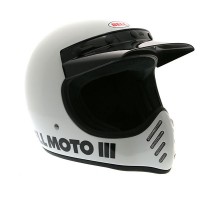 Bell Moto-3 - Classic White