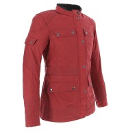 Roland Sands Design Ladies Ginger Wax Textile Jacket - Red