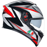 AGV K5-S - Plasma White / Black / Red