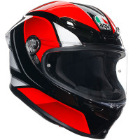 AGV K6 S - Hyphen Black / Red / White