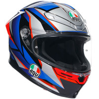 AGV K6 S - Slashcut Black / Blue / Red