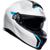 AGV Tourmodular - Frequency Light Grey / Blue