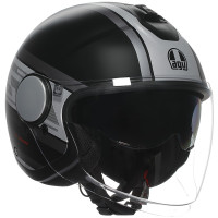 AGV Eteres - Mondello Matt Black / Grey