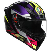 AGV K1 S - Fastlap Black / Purple / Pink