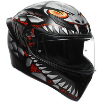 AGV K1 S - Lyzard Black / Grey / Red