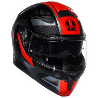 AGV Street Modular - Ledro Black / Red