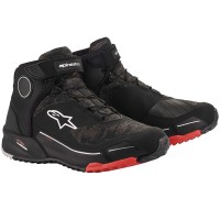 Alpinestars CR-X Drystar Riding Shoes - Black / Camo / Red