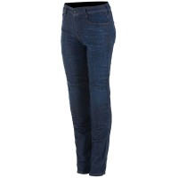 Alpinestars Ladies Daisy V2 Denim Jeans - Rinse Plus Blue