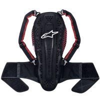 Alpinestars Nucleon KR-2 Back Protector - Smoke / Black / Red