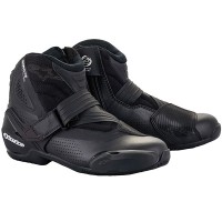 Alpinestars SMX-1 R V2 Vented Boots - Black / Black