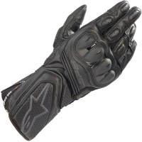 Alpinestars SP-8 V3 Leather Gloves - Black / Black