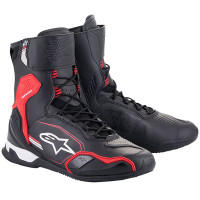Alpinestars Superfaster Shoes - Black / Bright Red / White