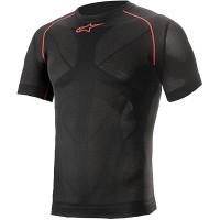 Alpinestars Ride Tech V2 Short Sleeve Summer Top - Black / Red