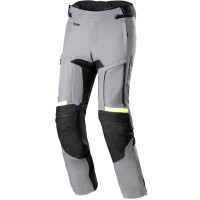 Alpinestars Bogota Pro Summer Drystar Textile Trousers - Dark Grey / Yellow Fluo